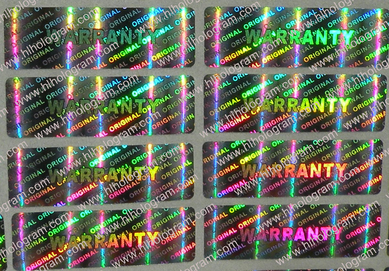 hologram sticker photo