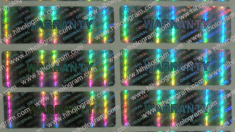 hologram sticker photo