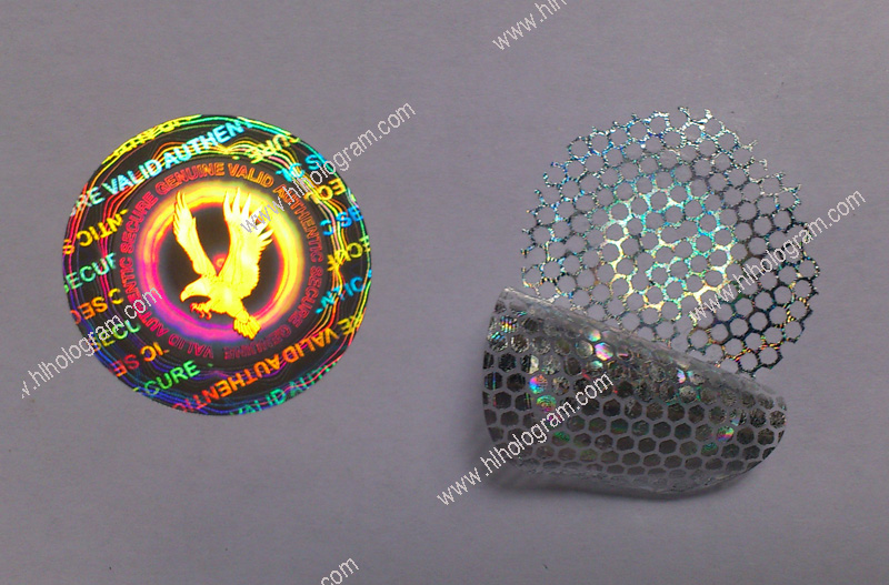 scratch off hologram labels in roll