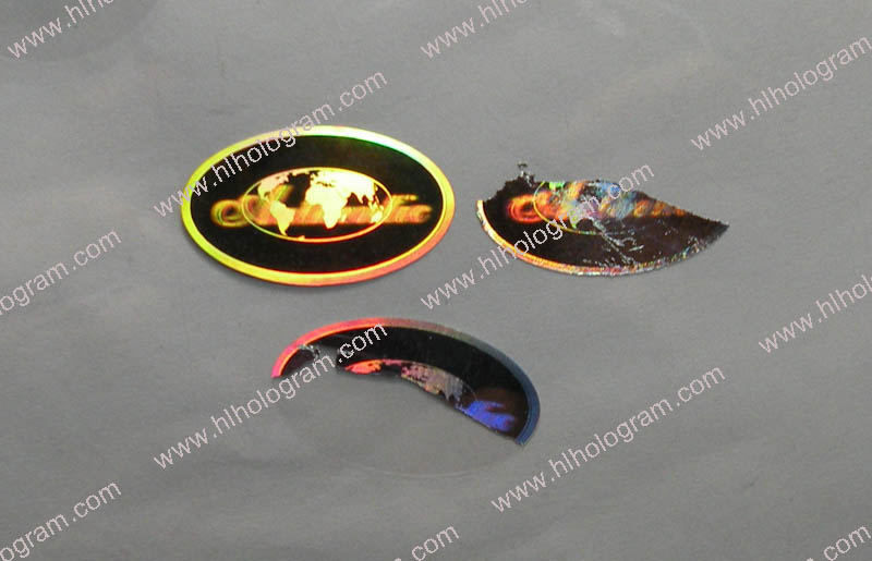 hologram sticker photo