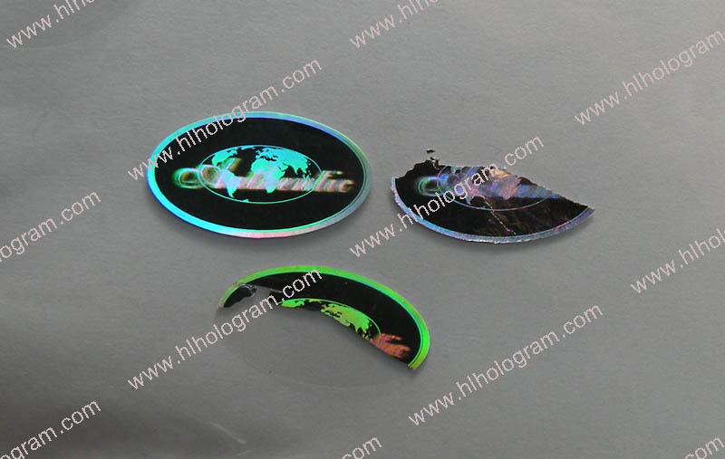 hologram sticker photo