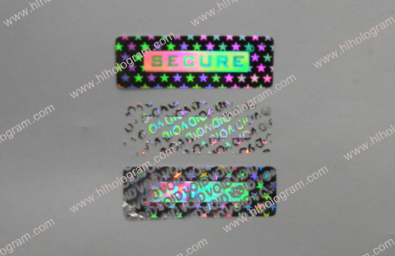 hologram sticker photo