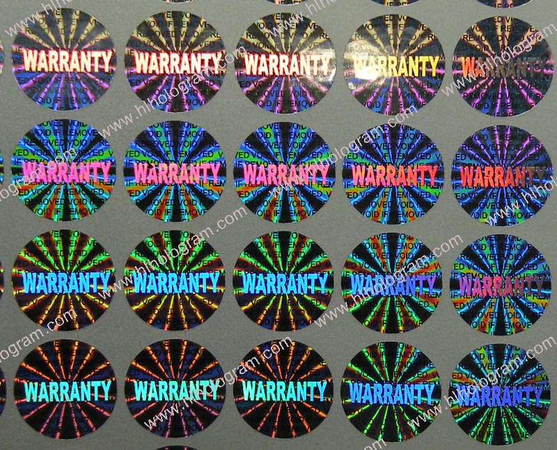 hologram sticker photo