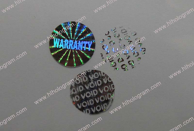 hologram sticker photo