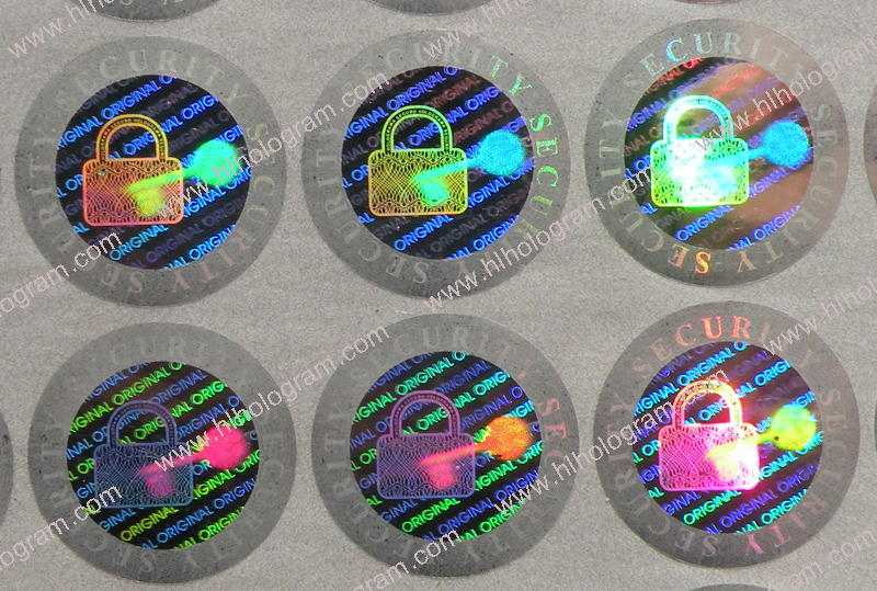 hologram sticker photo