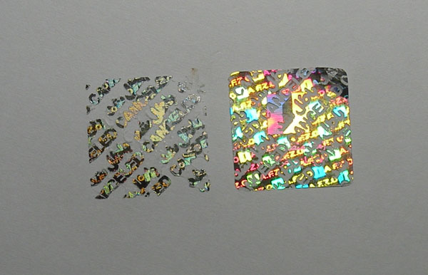 CANCELED Hologram Sticker