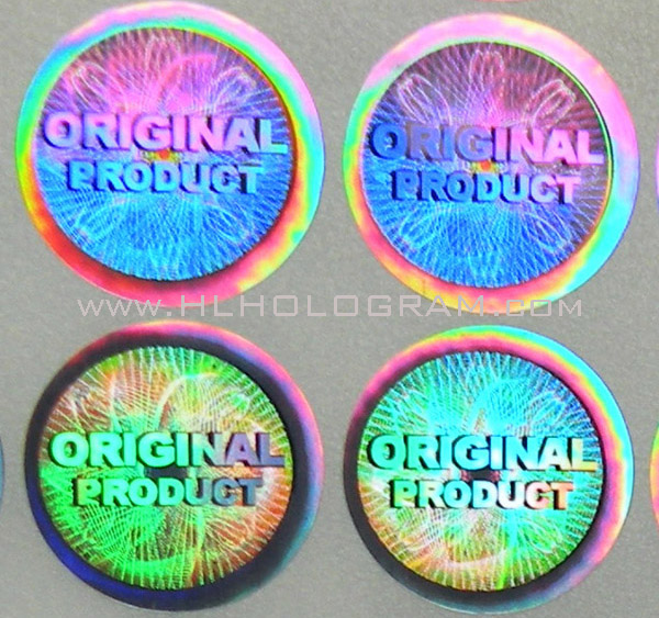 thumbnail image 2 of Mondo Etichette 980 Color Custom Hologram Warranty Security Stickers – 0.4x0.4 Inch Seals 2 of 2