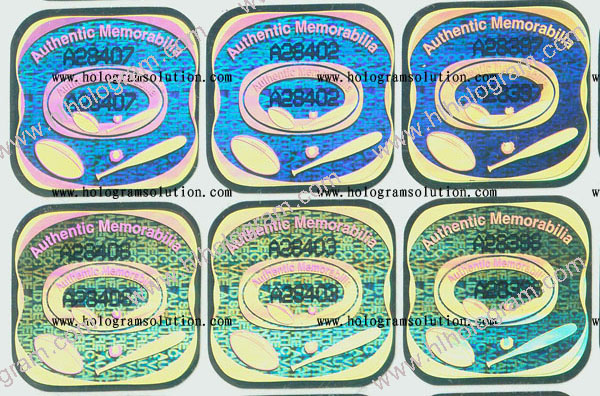 security hologram seal