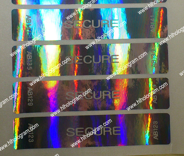 security hologram seal