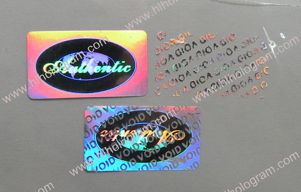 scratch off hologram labels in roll