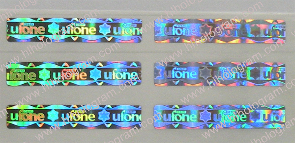 scratch off hologram labels